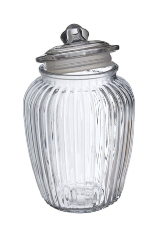 Frasco com tampa em vidro 2,28 l