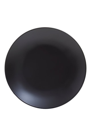 Serviço em porcelana 16 peças - Preto