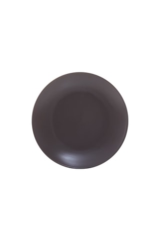 Serviço em porcelana 12 peças - Castanho
