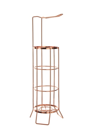 Suporte para papel higiénico Dourado-rosa