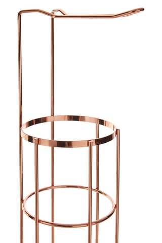 Suporte para papel higiénico Dourado-rosa