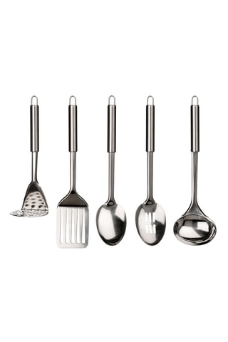 5 utensílios aço inoxidável