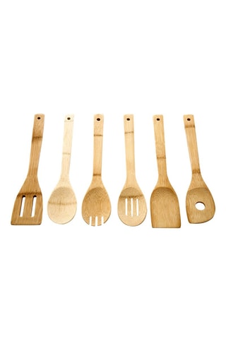 Conjunto de 6 peças em bambu
