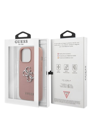Saffiano Case Guess 4G - iPhone 13 Pro