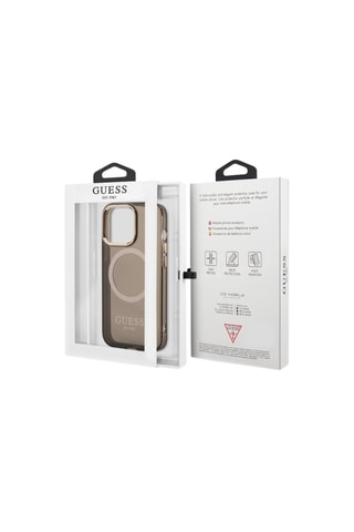 Case Guess Gold Outline - iPhone 14 Pro - MagSafe