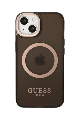 Case Guess Gold Outline - iPhone 14 - MagSafe
