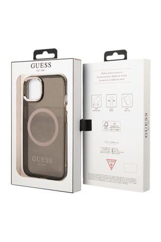 Case Guess Gold Outline - iPhone 14 Plus - MagSafe