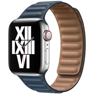 Horlogeband Apple Watch 38/40 & 41 mm - Magnetische schakels - Blauw