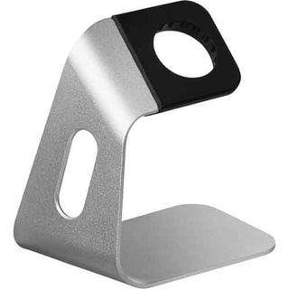 Oplaadstation Apple Watch - zilverkleurig roestvrij staal