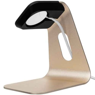 Oplaadstation Apple Watch - Goudkleurig Roestvrij Staal