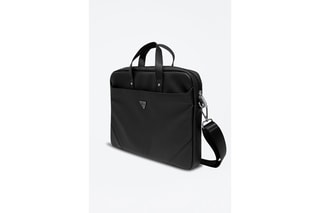 Saffiano Schoudertas Guess - Zwart