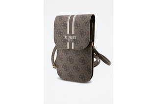 Schoudertas Guess - Wit en bruin