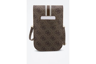 Schoudertas Guess - Wit en bruin