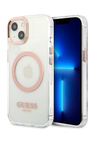 Case Guess Gold Outline - iPhone 13 - MagSafe
