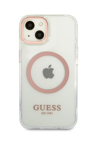 Case Guess Gold Outline - iPhone 13 - MagSafe