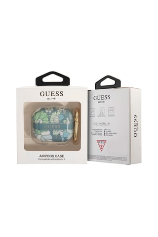 Bescherming Guess Flowers - Airpods 3