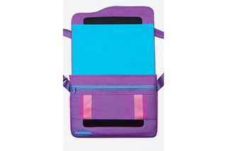 Tas BE.EZ Le Reporter - Blauw, paars en roze