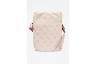 Schoudertas Guess - Wit en roze
