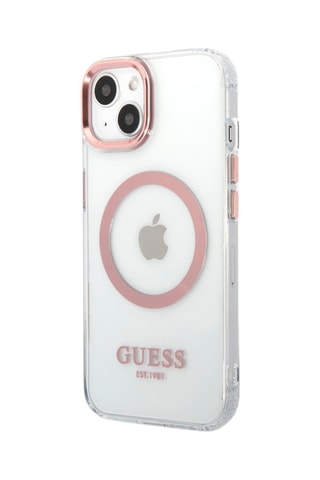 Case Guess Metal Outline - iPhone 14 Plus - MagSafe