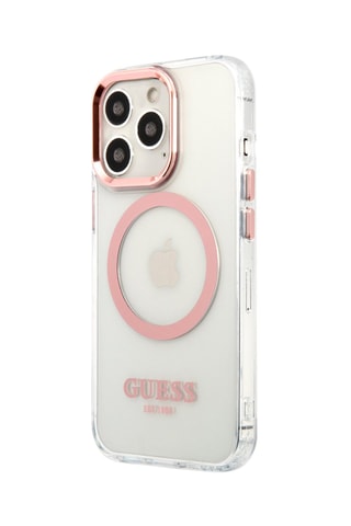 Case Guess Metal Outline - iPhone 14 Pro - MagSafe