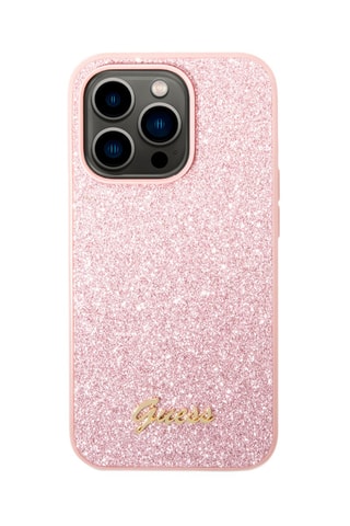 Case Guess Glitter Script - iPhone 14 Pro Max
