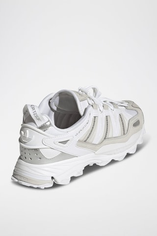Sneakers en nubuck Hyperturf - Blanc et argenté