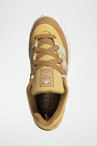 Sneakers en nubuck Adimatic - Jaune