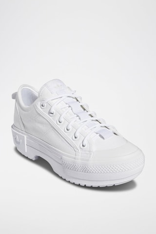 Sneakers plateformes Nizza Trek Low - Blanc
