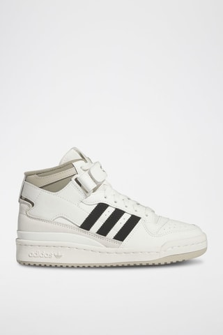 Sneakers montantes en cuir Forum - Blanc