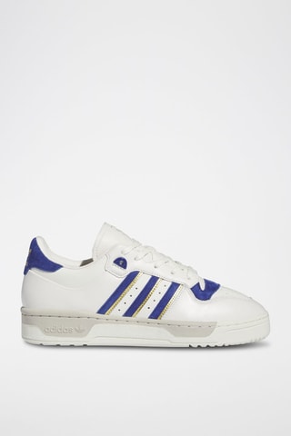 Sneakers en cuir Rivalry 86 Low - Blanc, bleu et doré