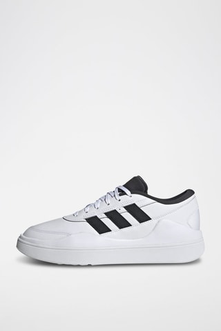 Sneakers en cuir Osade - Blanc et Noir