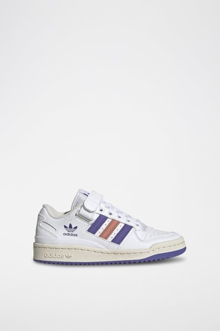 Sneakers en cuir Forum Low - Blanc et violet
