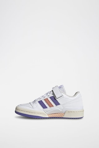 Sneakers en cuir Forum Low - Blanc et violet
