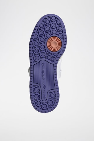 Sneakers en cuir Forum Low - Blanc et violet