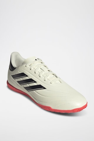 Chaussures de football Copa pure 2 club in - Ivoire et rouge