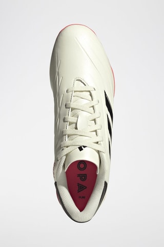 Chaussures de football Copa pure 2 club in - Ivoire et rouge