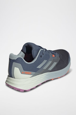 Chaussures de trail Terrex Two Flow - Noir et bleu-gris