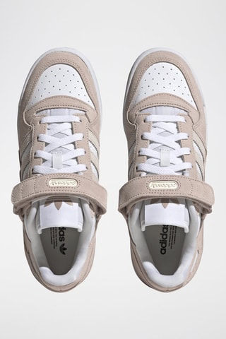 Chaussures de basketball en cuir Forum Low - Taupe
