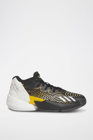 Chaussures de basketball Donovan Mitchell - Noir et blanc