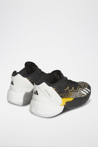 Chaussures de basketball Donovan Mitchell - Noir et blanc