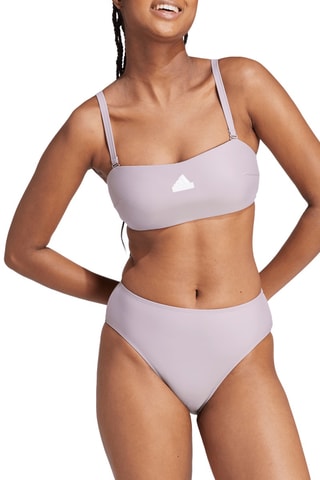 Haut de maillot push-up Icon Ban Bik - Mauve
