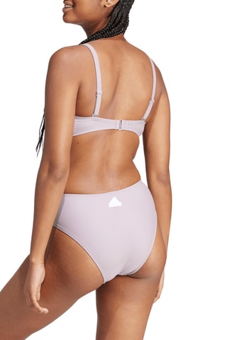 Haut de maillot push-up Icon Ban Bik - Mauve