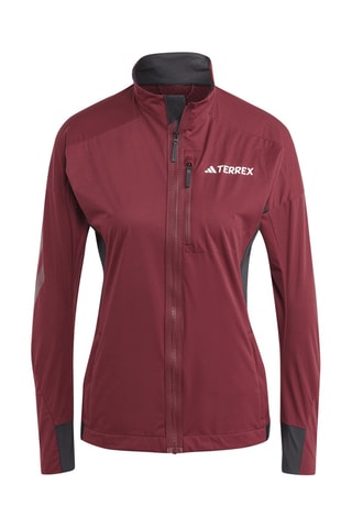 Veste de ski de fond Softshell Terrex Xperior - Bordeaux