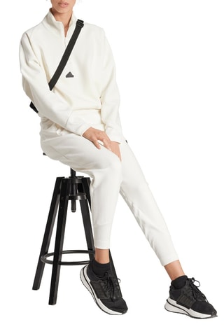 Pantalon 7/8 taille haute W Z.N.E. PT - Ecru