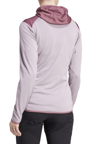 Veste de randonnée de hiking à capuche Terrex Xperior - Marron