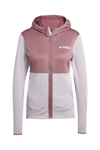 Veste de randonnée de hiking à capuche Terrex Xperior - Marron