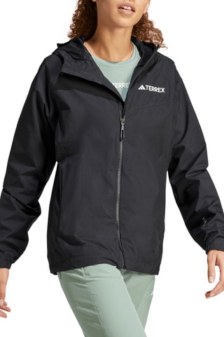 Veste de randonnée à capuche - Noir