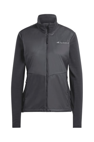 Veste de randonnée polaire de randonnée Midlayers - Noir