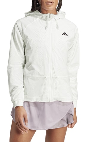 Veste de tennis à capuche Cover-Up Pro - Vert d’eau