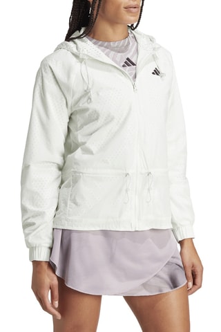 Veste de tennis à capuche Cover-Up Pro - Vert d’eau